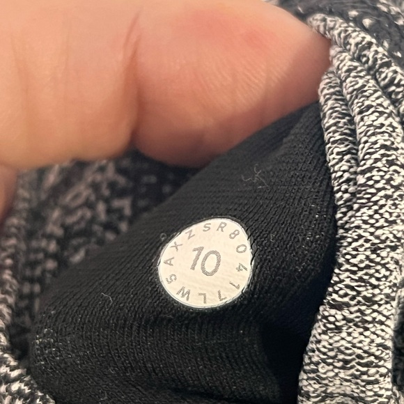 Lululemon Wunder Under Hi-Rise Tight 28" Ritual Jacquard Luon Black White - Picture 5 of 5